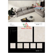 Gạch 120×120 đá mờ khổ lớn Promenade Creme Vau.202