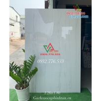 Gạch 120x180 khổ lớn màu trắng vân mây nhẹ hàng Ấn Độ