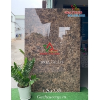 Gạch hàng nhập khẩu Ấn Độ 120x180 khổ lớn vân đá màu nâu