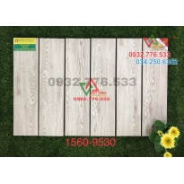 Gạch 15x60 màu xám ốp nền nhà biệt thự mã 9530