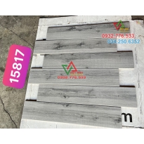 Gạch 15x80 màu xám ốp phòng ngủ hàng nhập khẩu Trung Quốc