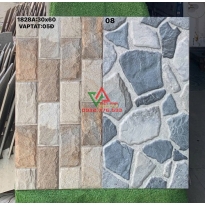 Gạch 30x60 giả đá trang trí ốp lát mọi không gian