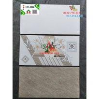 Bộ gạch 30x60 màu xám trắng ốp tường cao cấp