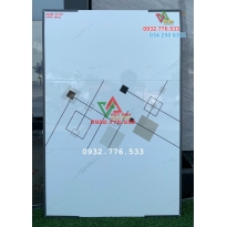 Gạch 30x60 họa tiết đơn giản màu trắng