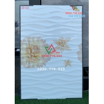 Gạch 30x60 họa tiết hoa cúc ốp tường