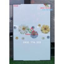 Gạch 30x60 màu trắng họa tiết hoa cúc giá rẻ