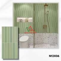 Gạch 30x60 màu xanh lá pastel hàng loại 1