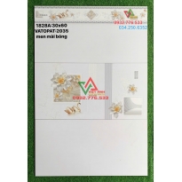 Gạch 30x60 men mài bóng màu trắng ốp tường sang trọng tại quận 3