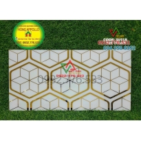 Gạch 30x60 nhũ vàng hình lục giác giá rẻ Bình Tân