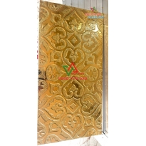 Gạch 30x60 trang trí màu vàng ánh kim