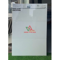 Gạch 30x60 Trắng Viền Xám Tối Giản Cao Cấp