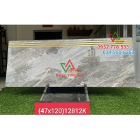 Gạch 47x120 màu xám ánh kim bóng kiếng hàng chính hãng 2023
