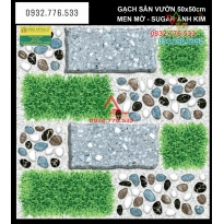 Gạch 50×50 lát sân đẹp nhất hàng tốt