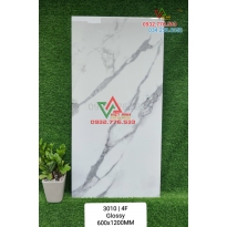 Gạch 600x1200 màu trắng vân khói mẫu mới năm 2024