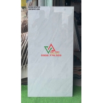 GẠCH 60X120 CMC MÀU XÁM TRẮNG VÂN ĐÁ BÓNG KIẾNG