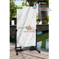 Gạch 60x120 đá bóng kiếng ốp lát nền nhà villa