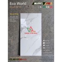 Gạch 60x120 độ bóng cao màu trắng vân mây tinh tế