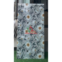 GẠCH 60X120 HOA TRẮNG NỀN XÁM BÓNG KIẾNG APODIO VIỆT ẤN