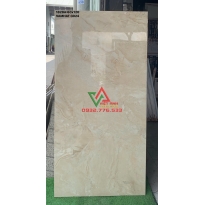 GẠCH 60X120 KEM VÀNG VÂN ĐÁ TỰ NHIÊN BÓNG KIẾNG ẤN ĐỘ
