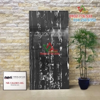 Gạch 60x120 màu đen sọc trắng nhập khẩu Ấn Độ