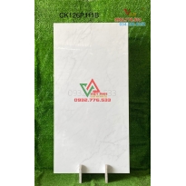 Gạch 60x120 màu trắng vân mây lát nền chung cư tại Bến Tre