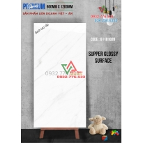 Gạch 60x120 màu trắng vân mây nhẹ