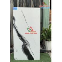 Gạch 60x120 màu trắng vân sọc đen