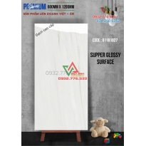 Gạch 60x120 màu trắng xám khói chất lượng cao