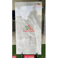 Gạch 60x120 màu xám lát nền phòng khách mã 12668