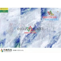 Gạch 60x120 màu xanh trắng đẹp mắt