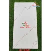 Gạch 60x120 Trung Quốc ốp lát cầu thang trắng vân mây mã 12661