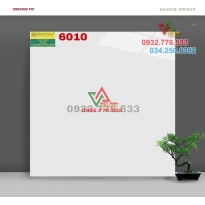 Gạch 60x60 đá bóng kiếng màu trắng không hoa văn mã 6010