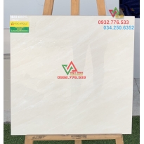 Gạch 60x60 đá bóng kiếng màu trắng sọc