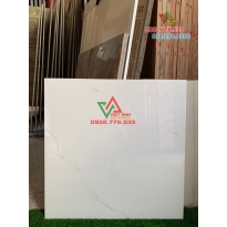 Gạch 60x60 đá bóng kiếng màu trắng vân mây hàng loại 1