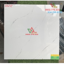 Gạch 60x60 đá bóng kiếng màu trắng vân mây chất lượng cao