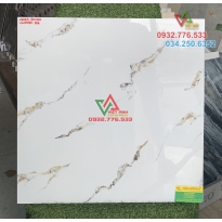 Gạch 60x60 đá bóng kiếng vân ánh bạch kim