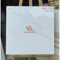 Gạch 60x60 đá bóng kiếng vân mây màu trắng