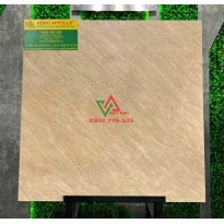 Gạch 60x60 đá mờ hàng VN màu nâu đất nhạt 