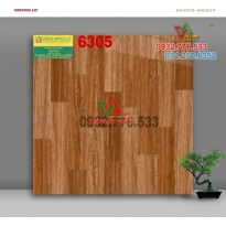 Gạch 60x60 giả gỗ sáng bóng siêu xinh mã 6305