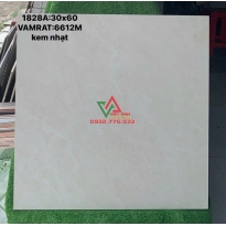 Gạch 60x60 lát nền đá mờ màu kem nhạt tinh tế