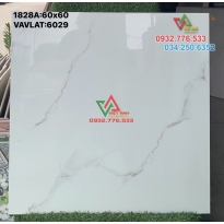 Gạch 60x60 màu trắng khói nhẹ lát nền nhà