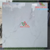 Gạch 60x60 màu trắng vân khói hàng VN