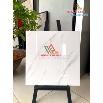 Gạch 60x60 màu trắng vân mây