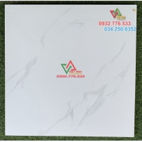 Gạch 60x60 màu trắng vân mây họa tiết đẹp