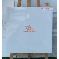 Gạch 60x60 màu trắng vân mây nhẹ hàng cao cấp