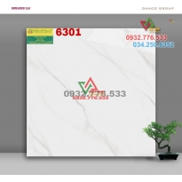 Gạch 60x60 màu trắng vân mây ốp lát mặt tiền mã 6301