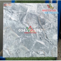 Gạch 60x60 màu xám đá bóng kiếng lát nền biệt thự