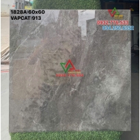 Gạch 60x60 màu xám vân trắng đá bóng kiếng trang trí nhà ở