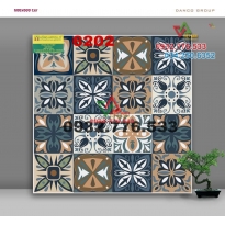 Gạch 60x60 trang trí nhà bếp sang chảnh mã 6202