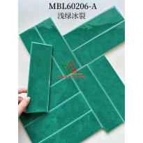 Gạch 6x20 màu xanh lá cây chất lượng cao 